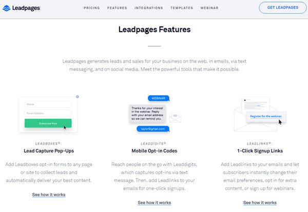 Leadpages Email Optin Form WordPress Plugins