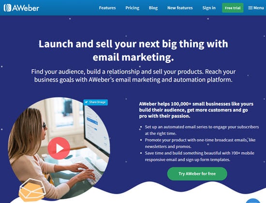 Aweber Email Marketing Software