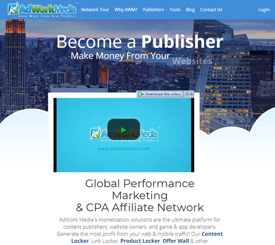 AdWorkMedia PPD Networks - Pay Per Download