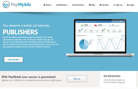 PopMyAds Pop-Under Ad Networks