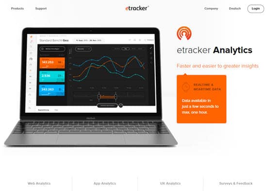 eTracker Web Analytics Tool