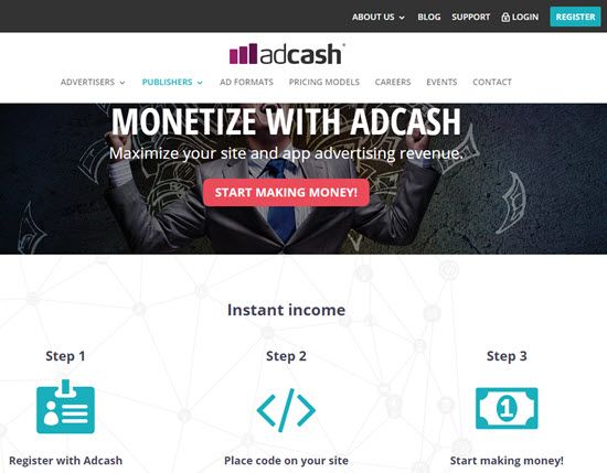 AdCash Ad Network