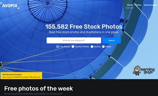 Avopix free stock image sites