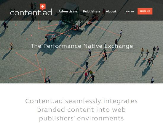 Content.ad Native Ad Networks
