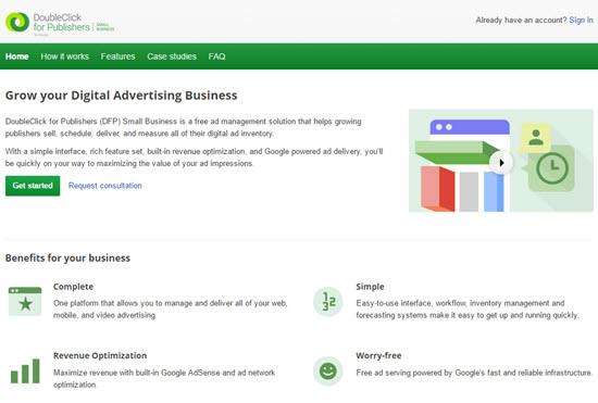 DoubleClick for Publishers Ad Servers