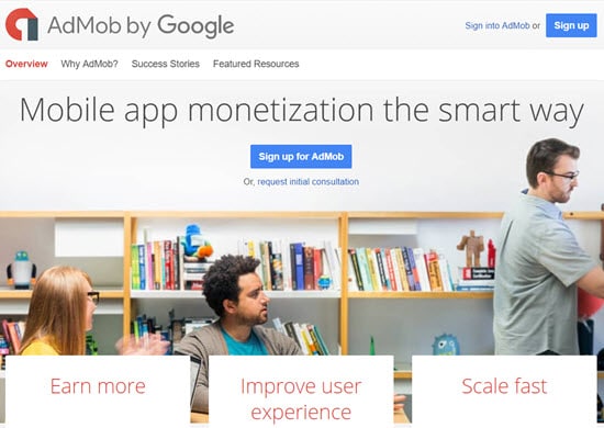 Google Admob Mobile Ad Networks