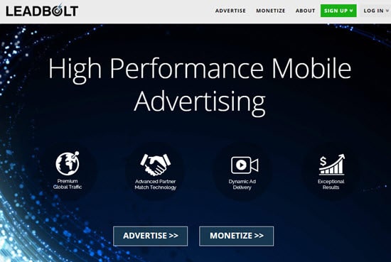 Leadbolt Mobile Ad Networks