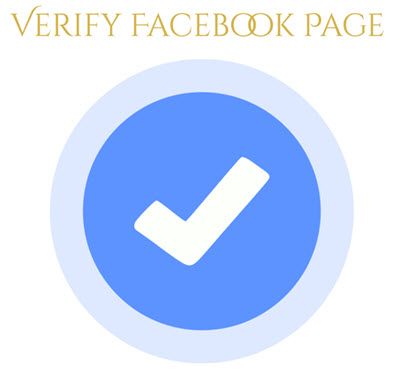 Verify Facebook Page