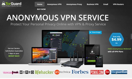 TorGuard Best VPN Service Providers