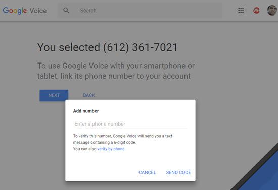 How to setup Google Voice