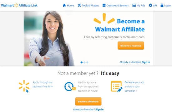 WalMart Affiliate Programs