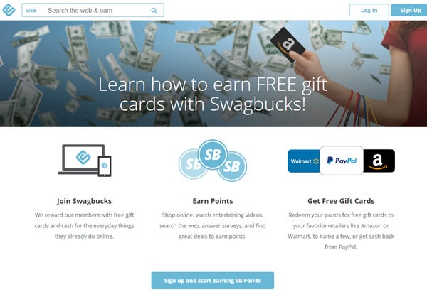 Swagbucks Paid Survey Sites