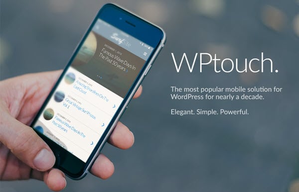 WPtouch Mobile Theme Plugin