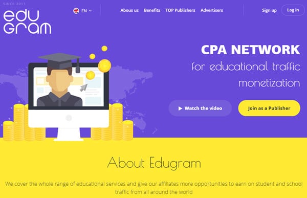 Edugram Educational CPA Affiliate Network