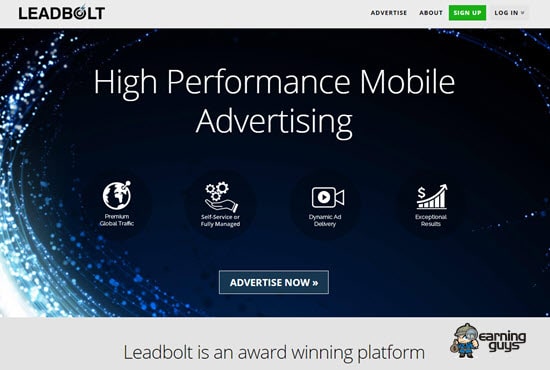 Leadbolt Mobile Ads Network