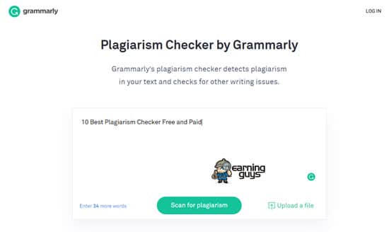 online plagiarism checker free