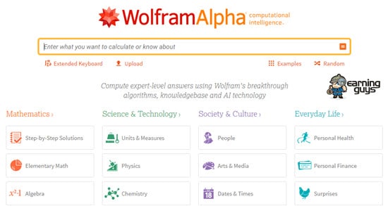 Wolframalpha Search Engine