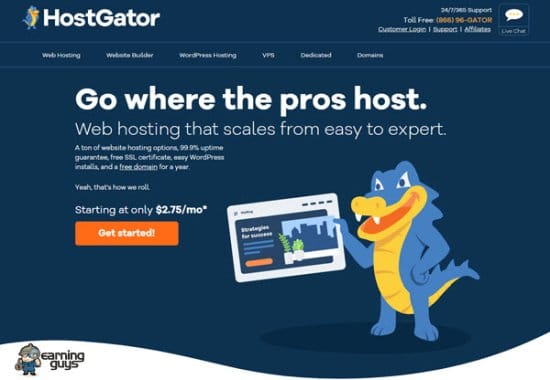 HostGator European Web Hosting