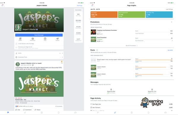 Facebook Pages Manager App