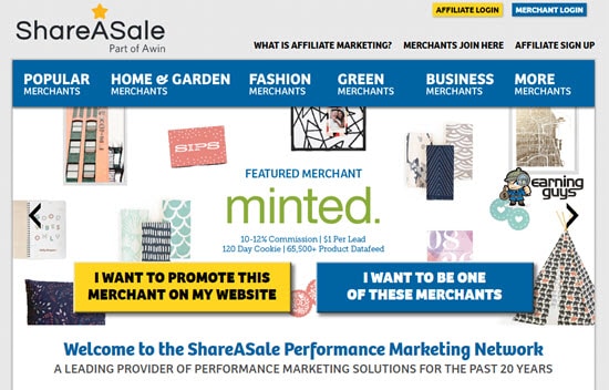 ShareASale Affiliate Network