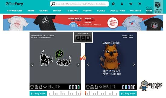 TeesPerky Print on Demand Platform