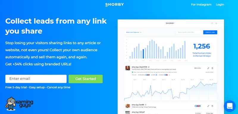Shorby Instagram Link Tool