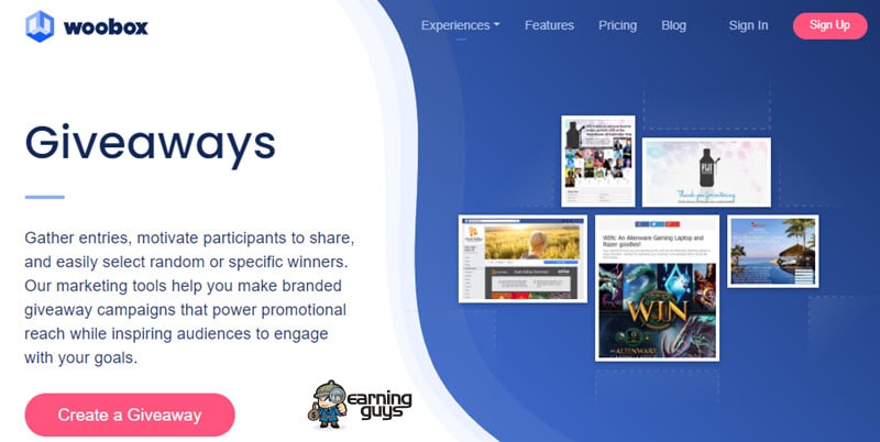 Woobox Social Contest Platform
