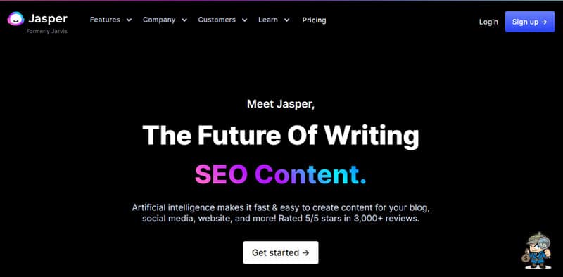 Jasper AI copywriting tool