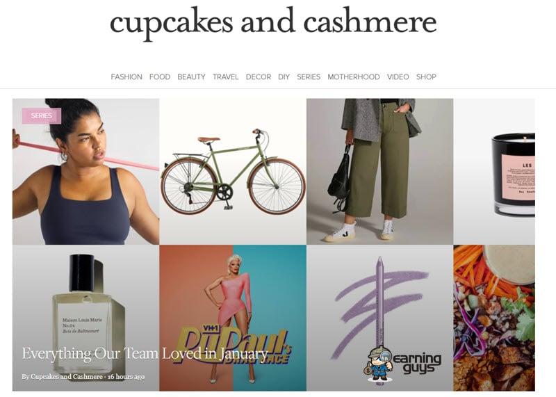 Cupcakes and cashmere Blog for Girls