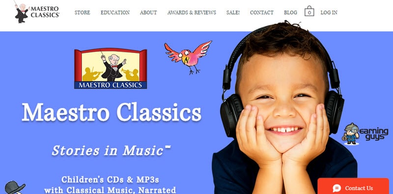 Maestro Classics kind music affiliate program