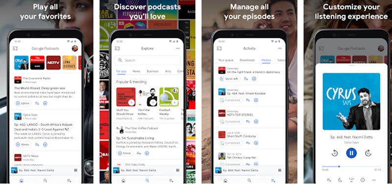 Google Podcasts App