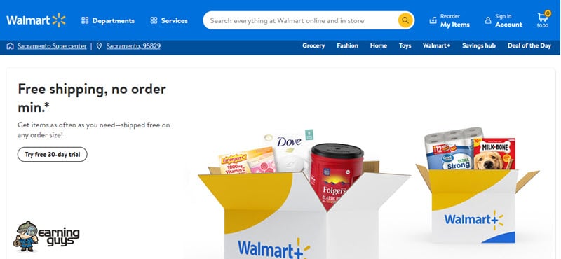 Walmart Shopping Site