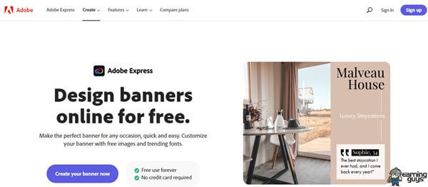Adobe Express - Design banners online for free