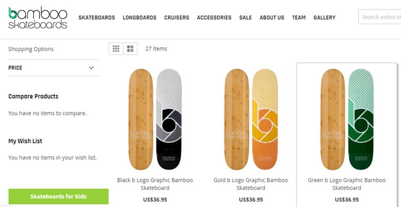 Bamboo Skateboards Affiliate Program
