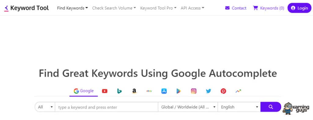 Keyword Tool Keyword Research Tool