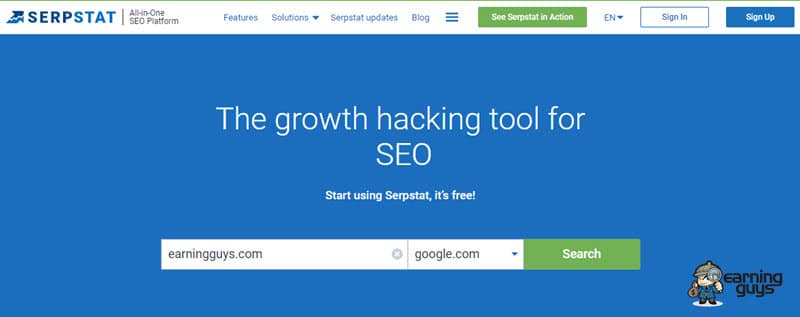 Serpstat Backlink Checker