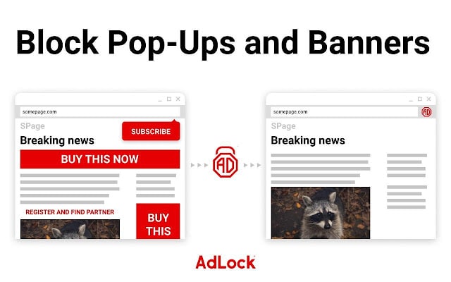 AdLock Ad Blocker Chrome Extensions