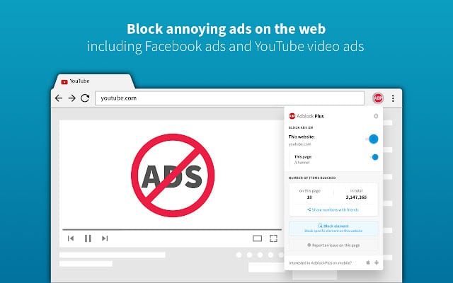 Adblock-Plus Chrome Ad Blocker