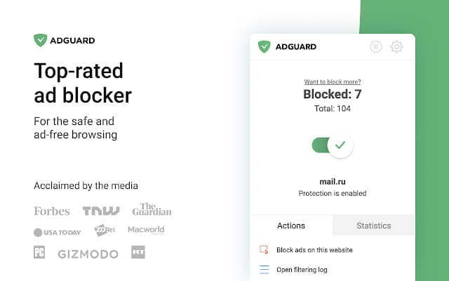 AdGuard Adblocker for Chrome