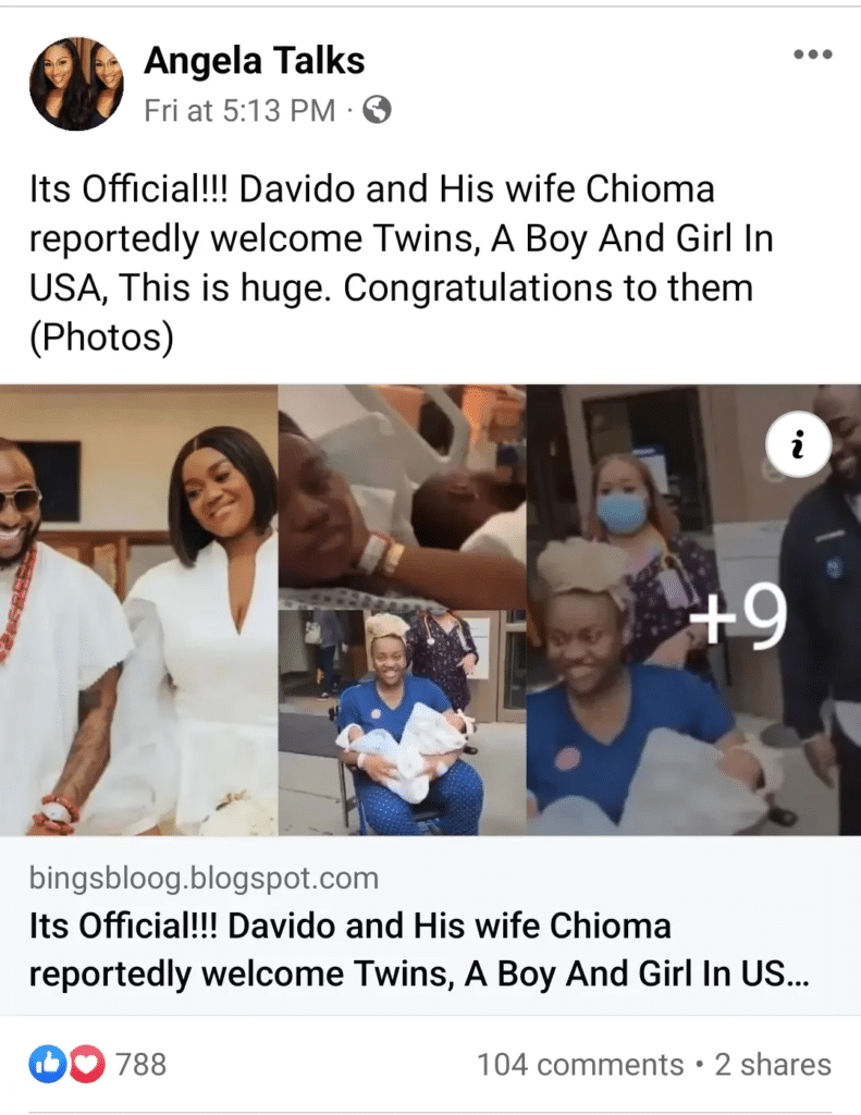 Facebook Post